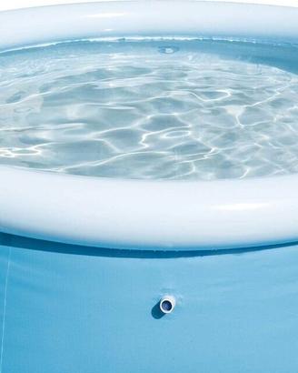 Piscina rotonda anello gonfiabile 244x66 accessori