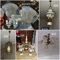 Lampadari vari vintage leggi annuncio