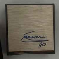 Enzo Ferrari 90th Birthday Medaglia Argento