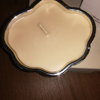 Candela in bagno d'argento