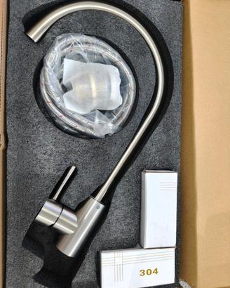 Miscelatore acciaio inox