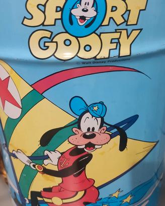 Bidone Pouf anni 70/80 Vintage Disney Goofy/Pippo