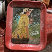 Vassoio coca cola vintage 1977