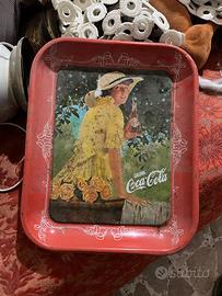 Vassoio coca cola vintage 1977
