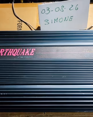 earthquake pa 4050c amplifier 