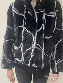 Pelliccia ermellino/visone VERA