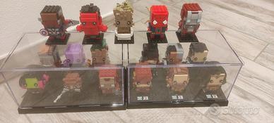Lotto 17 Brickheadz Lego Marvel - DC 