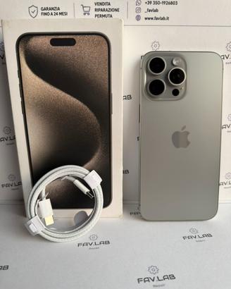 IPhone 15 Pro Max 256gb batteria 100% - negozio
