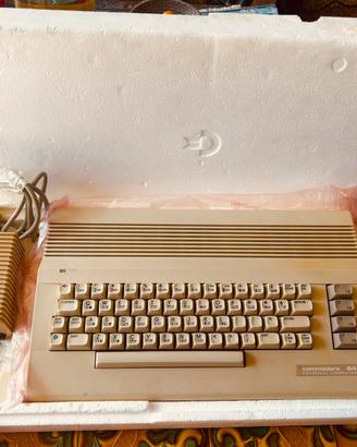 Commodore 64 “Biscottone”vintage full optional
