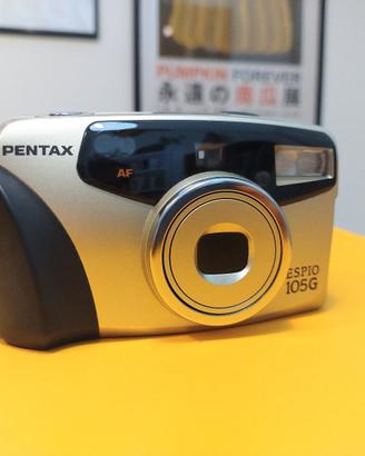 Pentax Espio 105G fotocamera pellicola 35mm analog