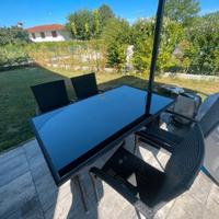 Tavolo da esterno completo + sedie