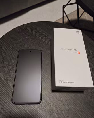 Xiaomi 15 Black 12/256GB in garanzia + cover