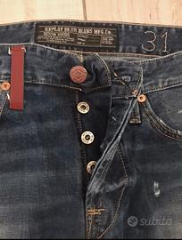 Iconici jeans Replay uomo