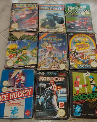 Lotto videogiochi Nintendo NES