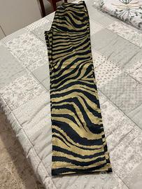 Pantalone elegante zebrato di grande effetto
