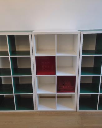 KALLAX IKEA scaffali a cubo
