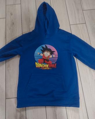 felpa Goku Dragonball NUOVA MAI UTILIZZATa