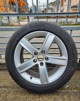cerchi+gomme R17 Audi
