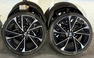 CERCHI MAM RS6 NERI DA 20” +GOMME HANKOOK