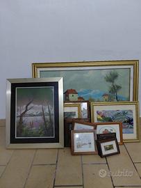 STOCK DI QUADRI VARIE DIMENSIONI 