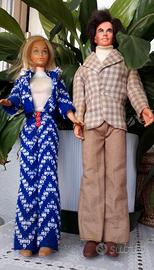 Coppia BARBIE e KEN Vintage anni 70.