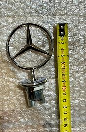 Fregio stemma stella mirino cofano mercedes benz