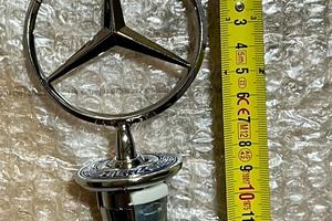 Fregio stemma stella mirino cofano mercedes benz