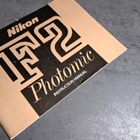 NIKON F2 istruzioni 