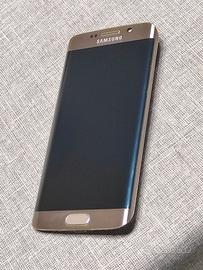 DISPLAY COMPLETO GALAXY S6 EDGE GOLD ORIGINALE