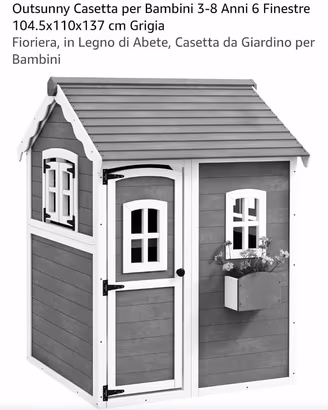 casetta in legno