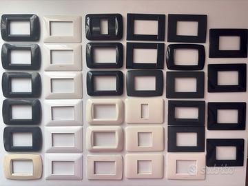 Set placche per interruttori