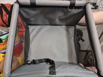 trasportino cane  per auto