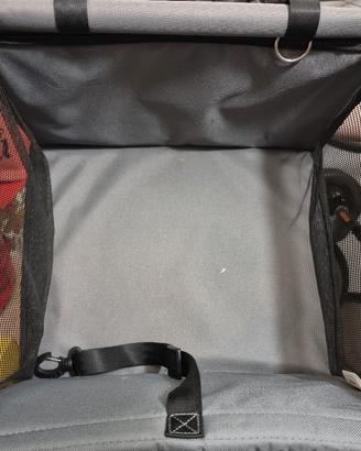 trasportino cane  per auto