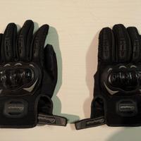 Guanti moto con protezioni XL nero