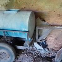 botte in cemento su carro