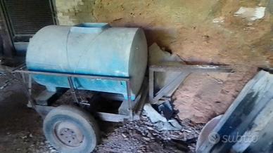 botte in cemento su carro