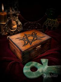 Scatola d'altare in legno Handcrafted 