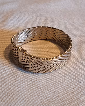Bracciale vintage placcato oro