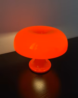 Lampada da tavolo a fungo arancione LED 🧡