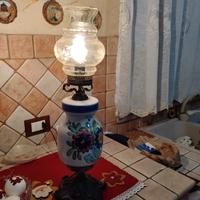 Lampada da tavola Vintage corpo in ceramica 