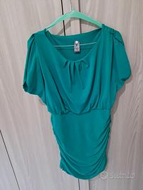 Vestito donna verde