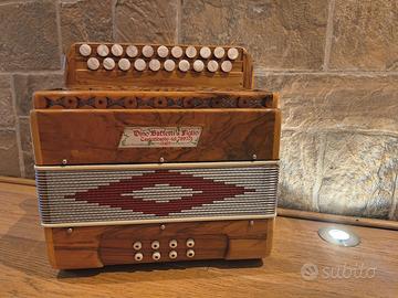 🎶 Organetto Dino Baffetti 8 bassi ULIVO