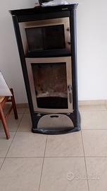 stufa a legna con forno 