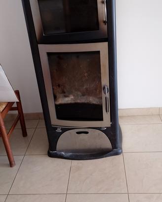 stufa a legna con forno 