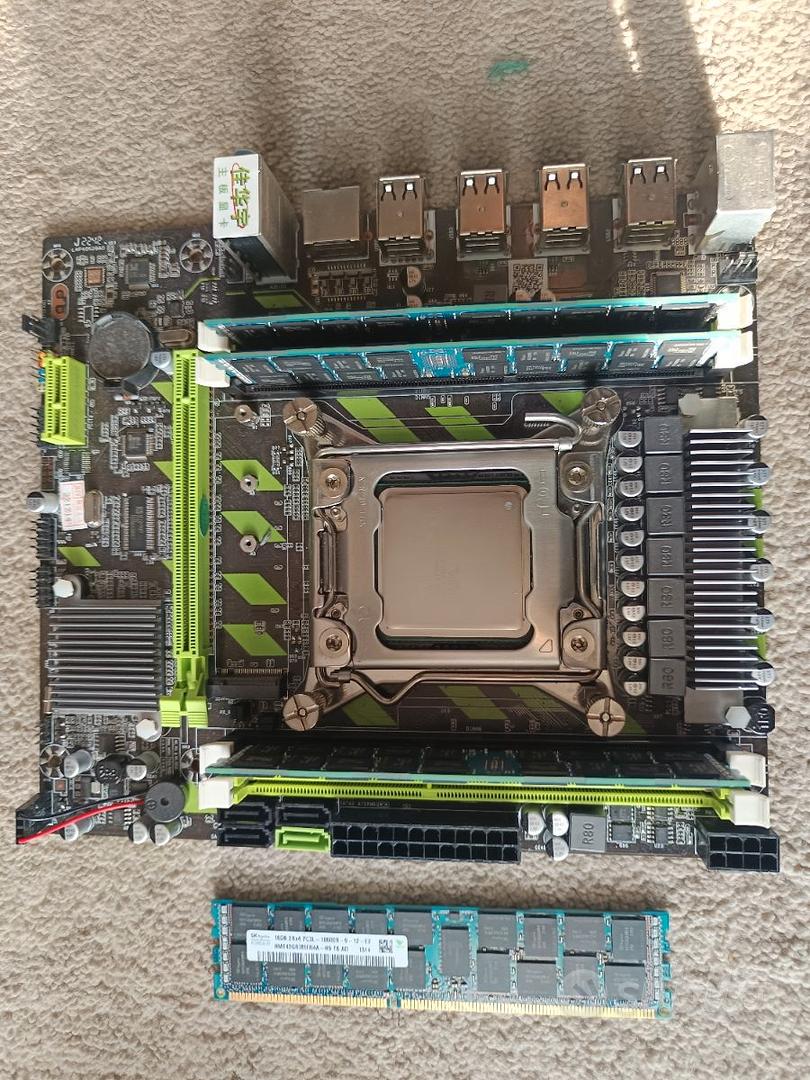 Motheboard Micro ATX socket LGA 2011 + CPU Xeon - Informatica In ...