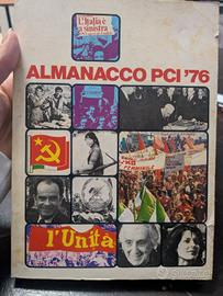 almanacco PCI '76 libro vintage 