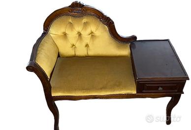 Dormeuse (chaise longue) d'epoca