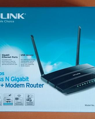 Modem router ADSL2+ Tp-Link TD-W8970