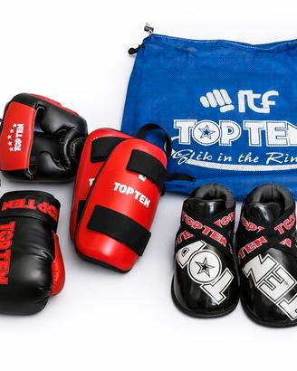 Kit Sparring Kickboxing - Top Ten WAKO, Adida