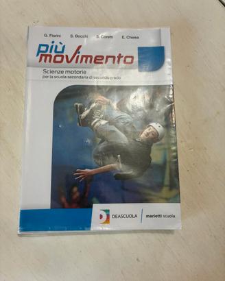 Più Movimento . volume unico + ebook - COME NUOVO